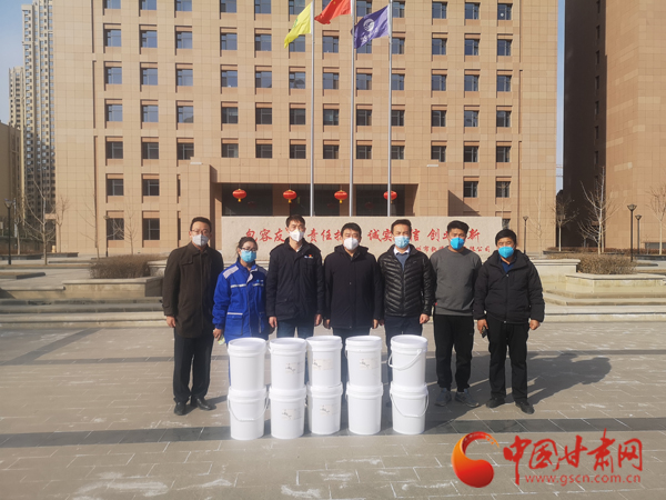 【甘肅全民戰(zhàn)“疫”】暖心！民革蘭州市委會(huì)捐助首批1噸防疫物資（圖）