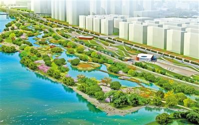 54萬平方米 雁灘濕地公園“入畫來”！