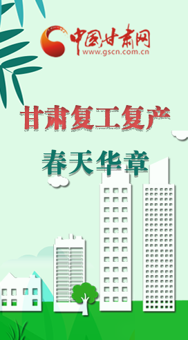 圖解|看！甘肅復工復產(chǎn)的“加速度”