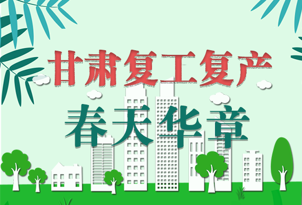圖解|看！甘肅復工復產(chǎn)的“加速度”