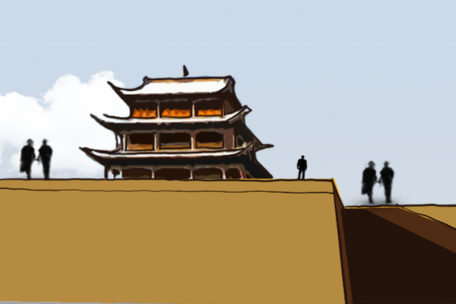 【直擊嘉峪關(guān)變遷】手繪長圖丨嘉峪關(guān)城648歲了！帶你漫游關(guān)城保護(hù)記