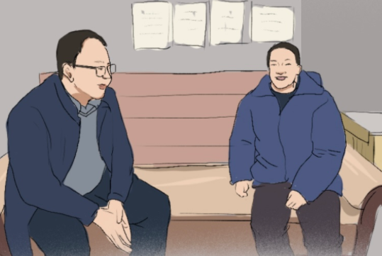 手繪丨追憶邱軍：扎根泥土，他把生命永遠(yuǎn)定格在扶貧路上