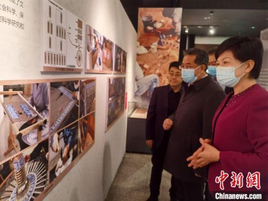 圖為展覽現(xiàn)場(chǎng)?！●T志軍 攝