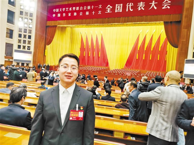 【聚焦2022甘肅兩會】網(wǎng)絡(luò)文學(xué)作家胡說：不負(fù)初心，寫有意義的文字