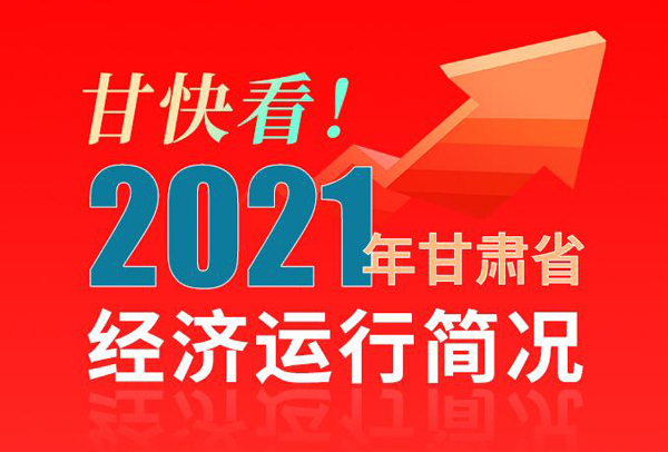 【海報】甘快看！2021年甘肅省經(jīng)濟運行簡況
