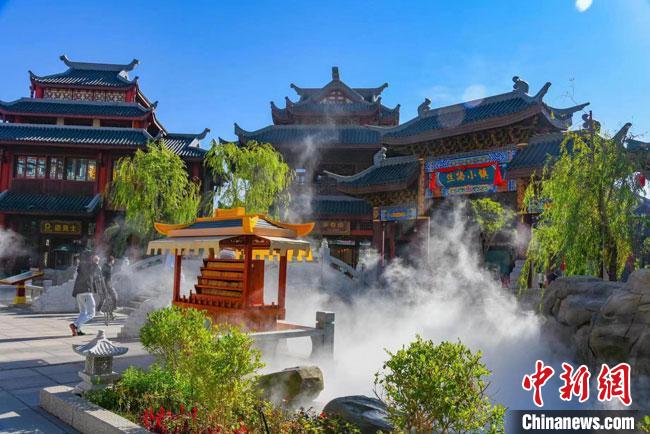 圖為嘉峪關(guān)方特歡樂世界。(資料圖) 趙海宏 攝