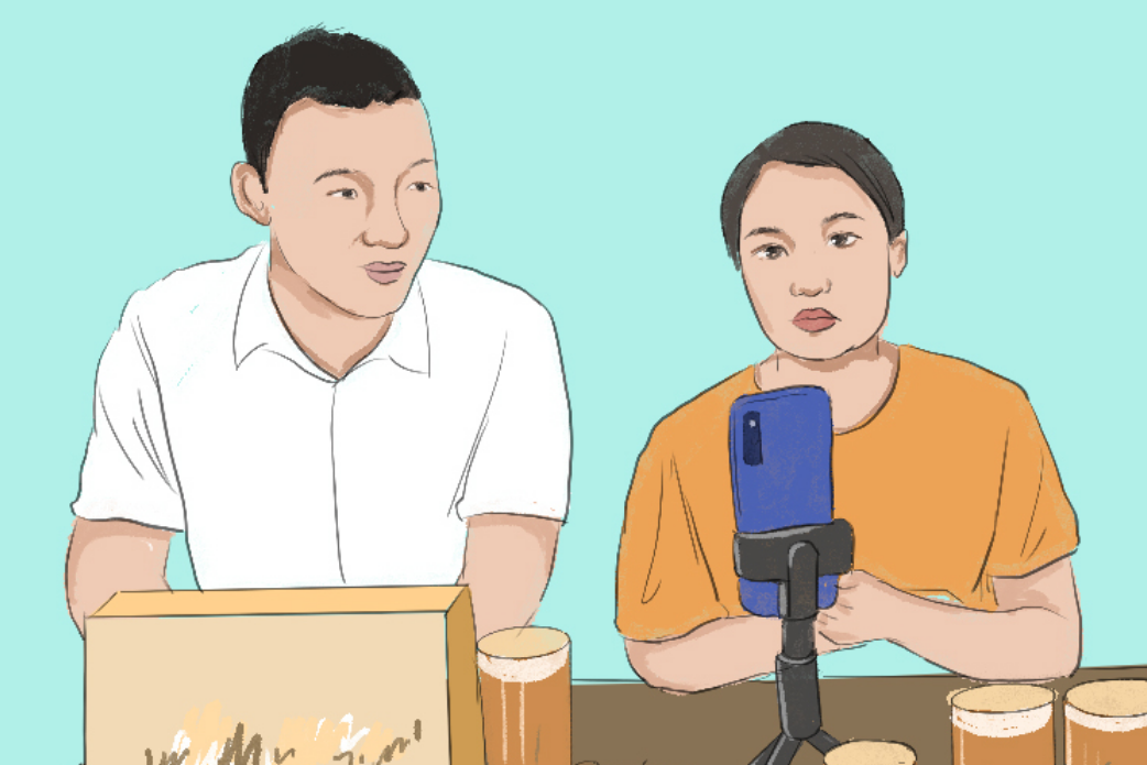 手繪|攢勁！閃閃發(fā)光的up青年