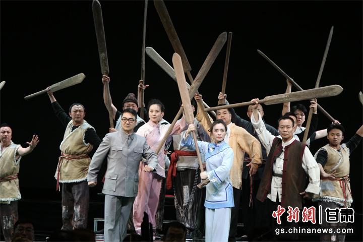 圖為演出劇照。甘肅省隴劇院供圖