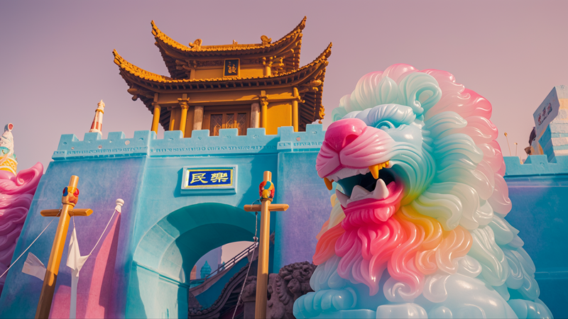 AI創(chuàng)意 | City 值拉滿(mǎn)！“冰淇淋”張掖，你最想吃哪一個(gè)？
